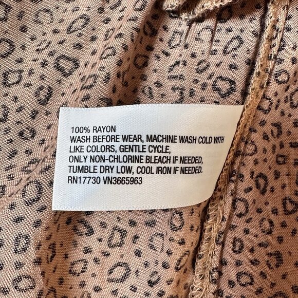 Girls' Short Sleeve Woven Dress - Cat & Jack S 6/7 - Picture 9 of 9